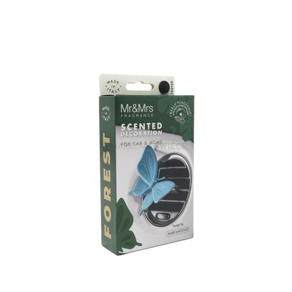 Mr & Mrs Fragrance Zapach do samochodu Butterfly Blue Cucumber