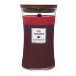 Woodwick Sun Ripened Berries Duża Świeca Trilogy 609,5g