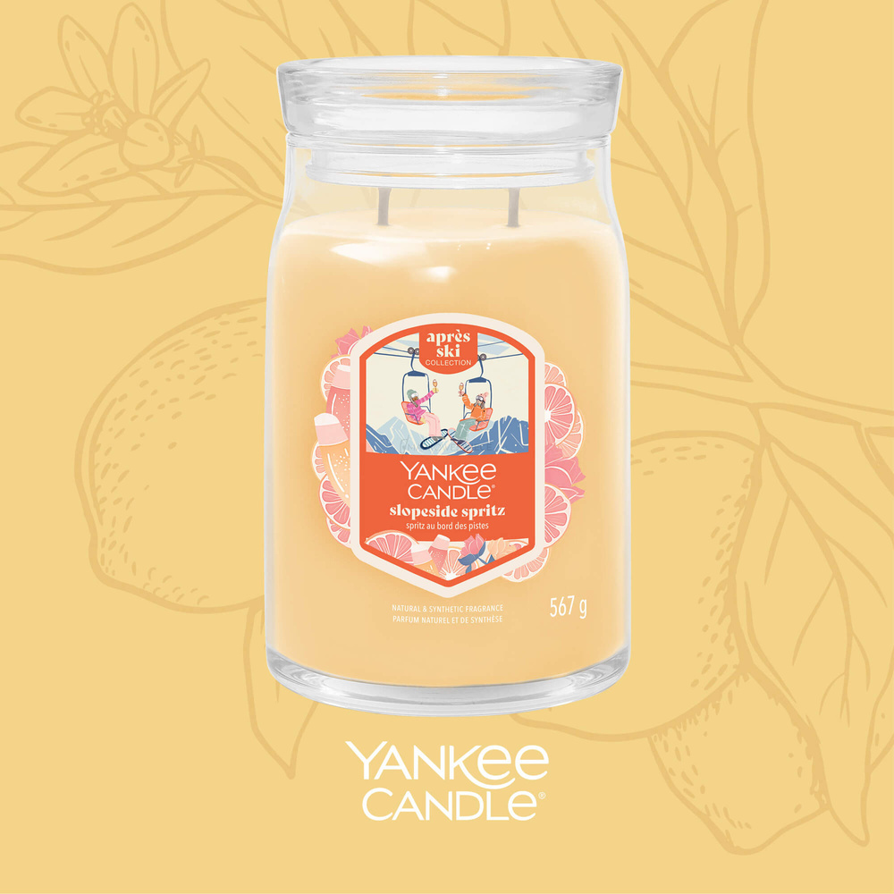 Yankee Candle Slopeslide Spritz Signature Duża Świeca 567g