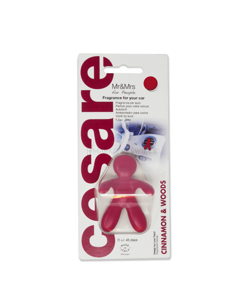 Mr & Mrs Fragrance Zapach do samochodu Cesare Cinnamon & Wood