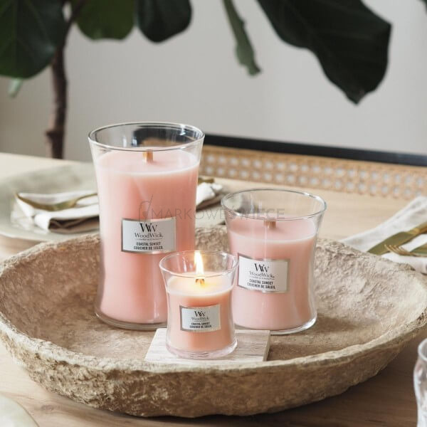 WoodWick Coastal Sunset Mała Świeca 85g