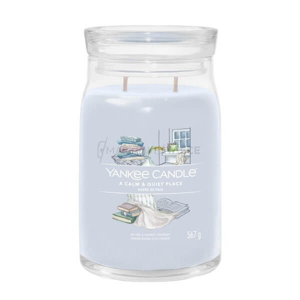 Yankee Candle A Calm & Quiet Place Signature Duża Świeca 567g