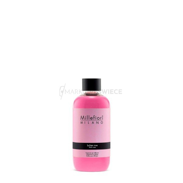 Millefiori Milano Lychee Rose uzupełniacz do pałeczek zapachowych 250 ml