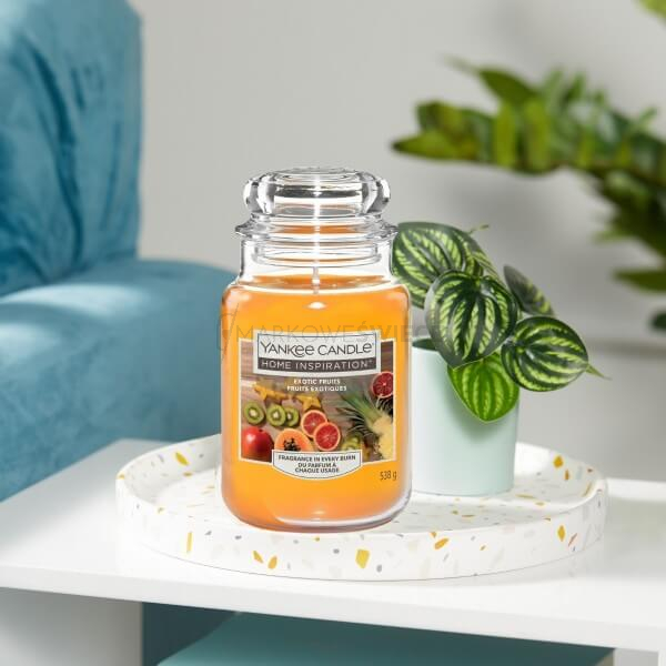 Yankee Candle Exotic Fruits Duża Świeca Zapachowa 538g