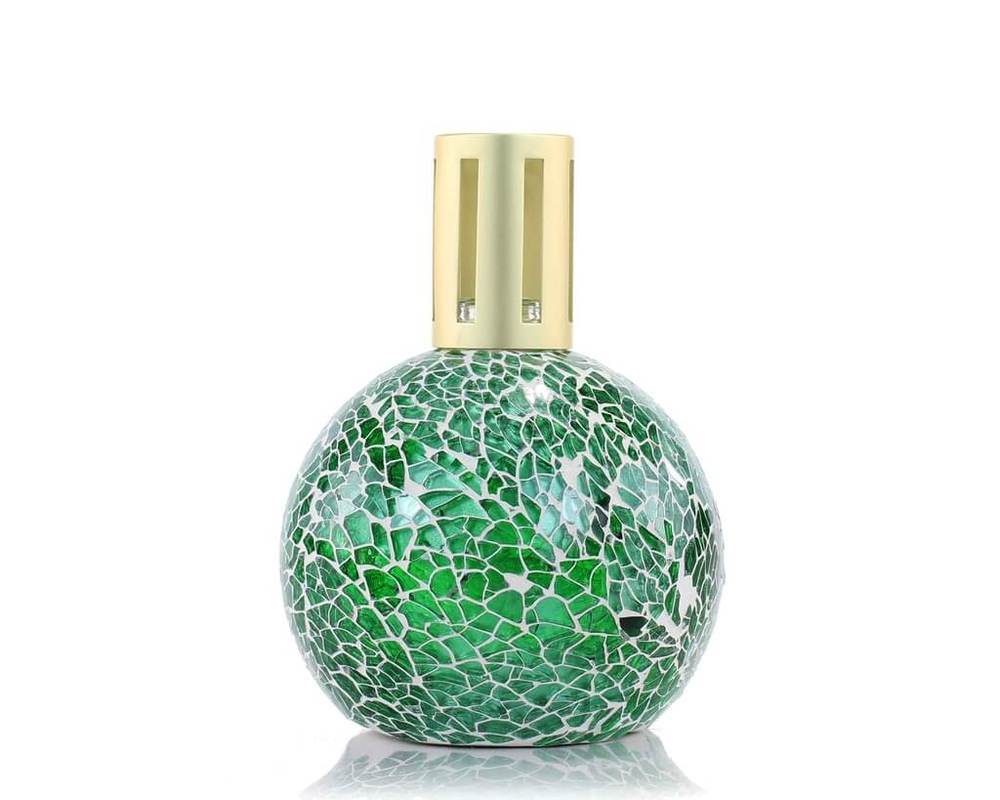 Ashleigh & Burwood Green Mosaic Lampa Zapachowa XBLPFL010 