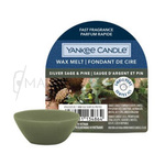 Yankee Candle Silver Sage & Pine Wosk Zapachowy Pudełko 22g