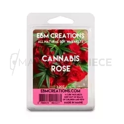 EBM Creations Cannabis Rose Wosk Sojowy Zapachowy 90g