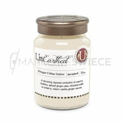 Unearthed Candle Ginger Ombre Creme Duża Świeca Zapachowa 640g