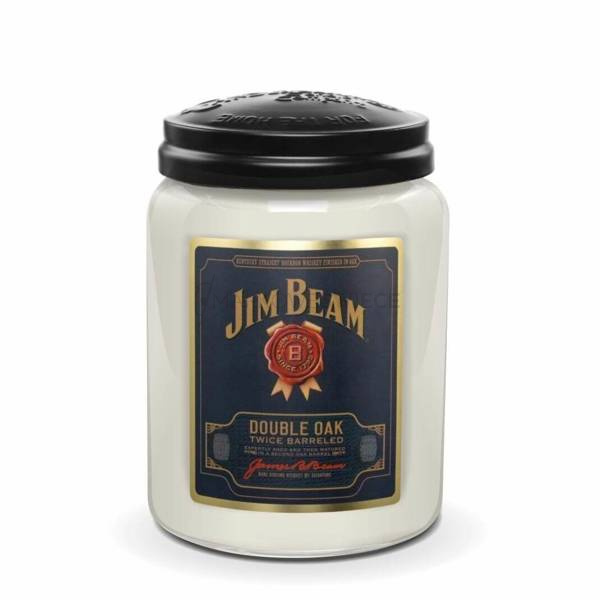 Candleberry Jim Beam Double Oak Duża Świeca Zapachowa 640g