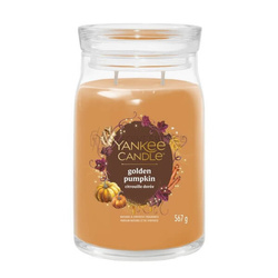 Yankee Candle Golden Pumpkin Signature Duża Świeca 567g