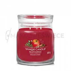 Yankee Candle Red Apple Wreath Średnia Świeca Zapachowa 368g