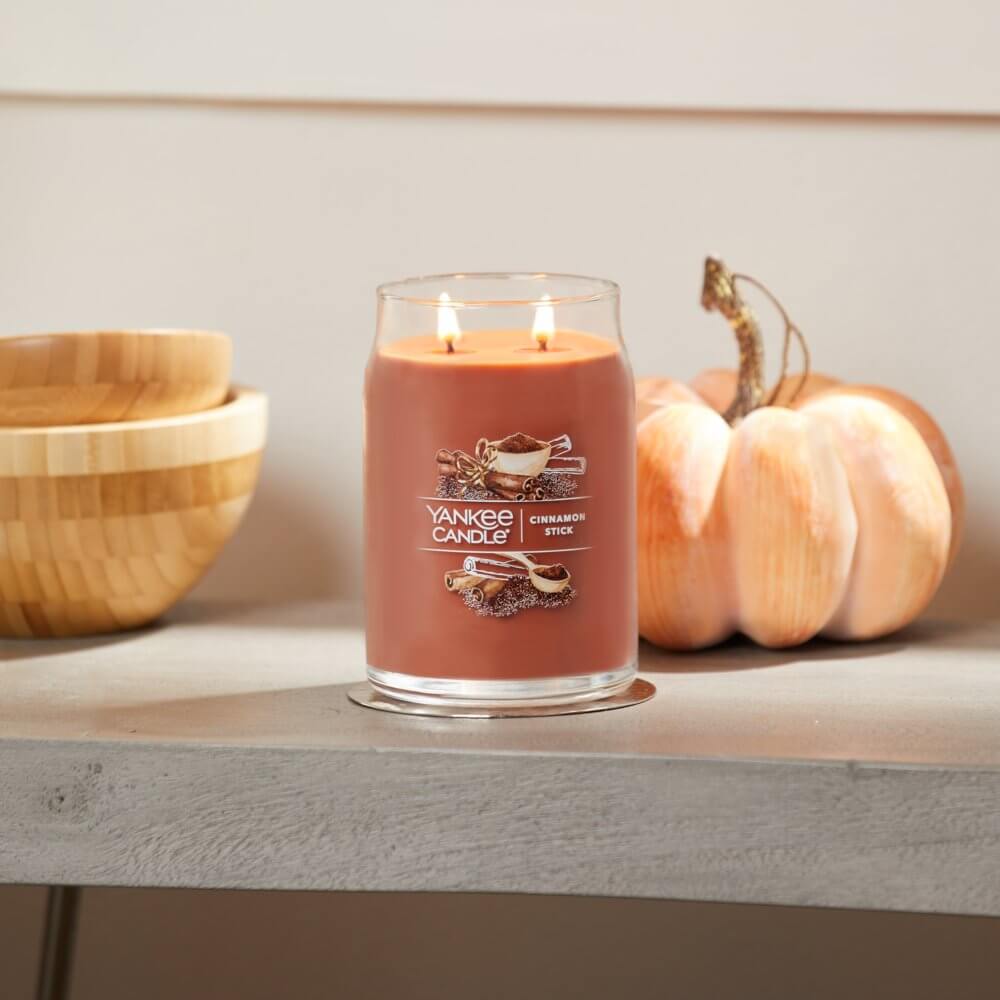 Yankee Candle Cinnamon Stick Signature Duża Świeca 567g