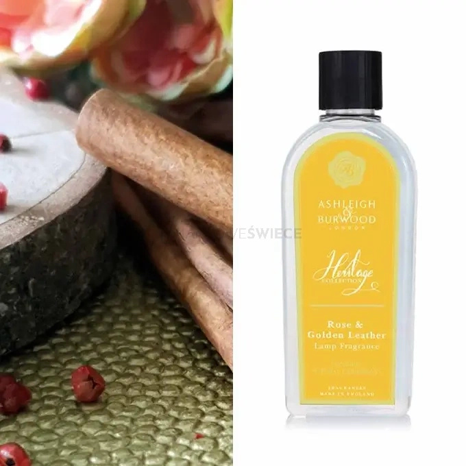 Ashleigh & Burwood Wkład do Lampy Zapachowej Rose & Golden Leather 250ml