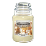 Yankee Candle Glistening Christmas Duża Świeca Zapachowa 538g