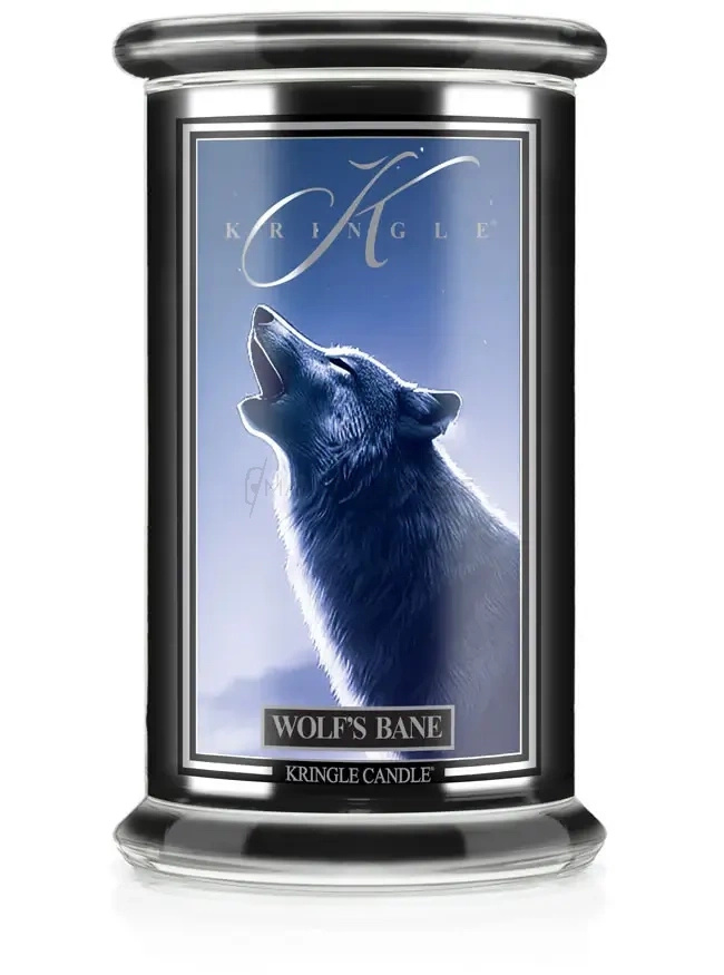 Kringle Candle Wol'f Bane Duża Świeca Zapachowa 624g