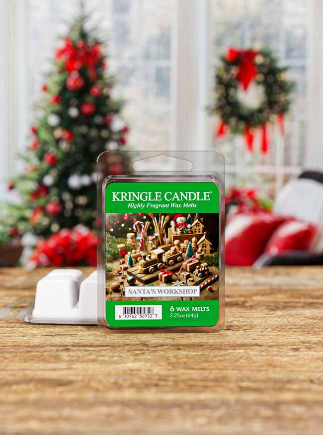 Kringle Candle Santa's Workshop Wosk Zapachowy 64g