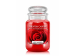 Country Candle Love & Roses Duża Świeca Zapachowa 652g