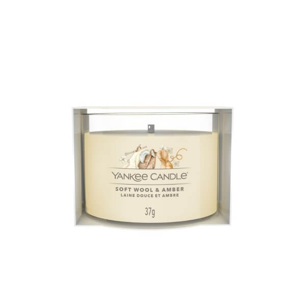 Yankee Candle Soft Wool & Amber Mini Świeczka 37g