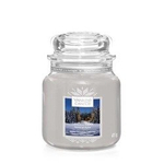 Yankee Candle Candlelit Cabin Średnia Świeca Zapachowa 411g