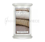 Kringle Candle Comfy Sweater Duża Świeca Zapachowa 623g