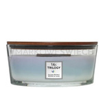 WoodWick Calming Retreat Świeca Hearthwick Trilogy 453,5g