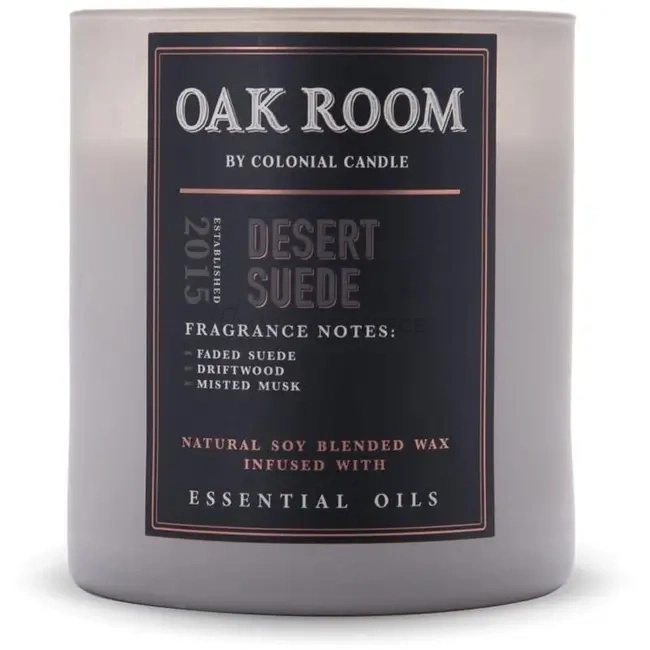 Colonial Candle Desert Suede Świeca Zapachowa Tumbler 425g
