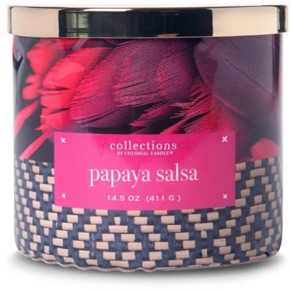 Colonial Candle Papaya Salsa Świeca Zapachowa Tumbler 411g