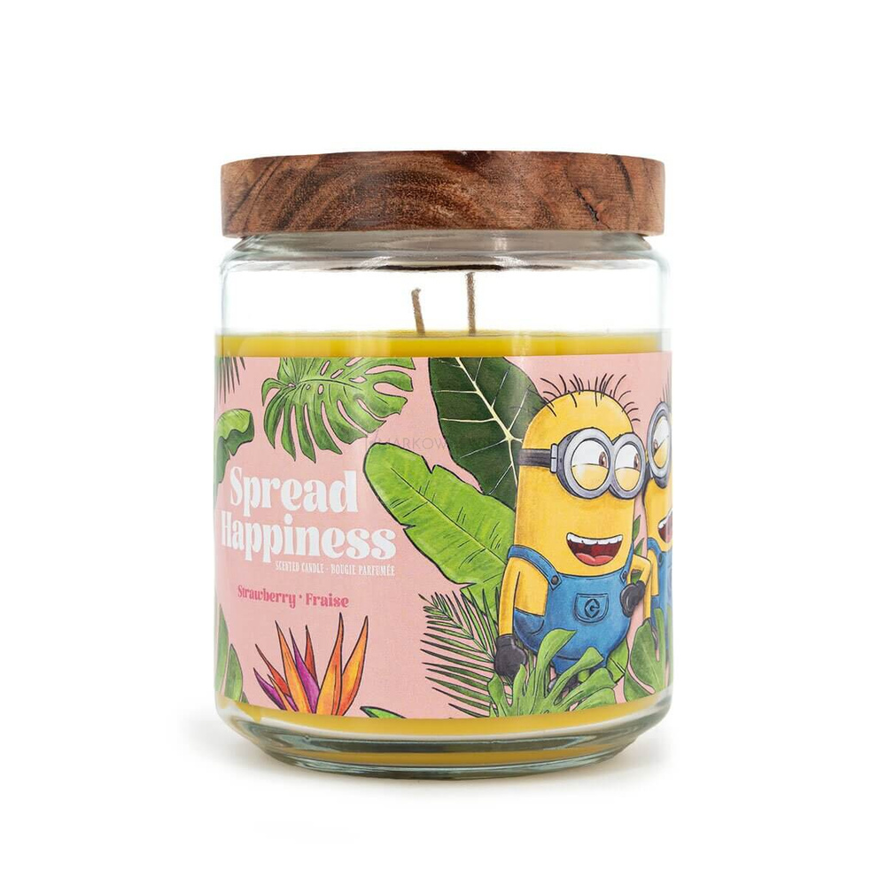 Minions Spread Happiness Duża Świeca Zapachowa 510g