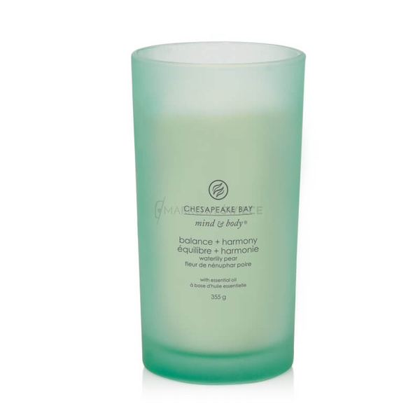 Chesapeake Bay Candle Balance & Harmony - Waterlily Pear Duża Świeca 355g