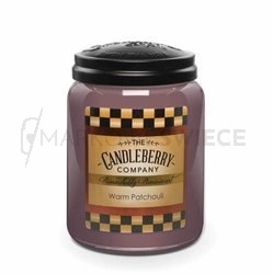 Candleberry Warm Patchouli Duża Świeca Zapachowa 640g