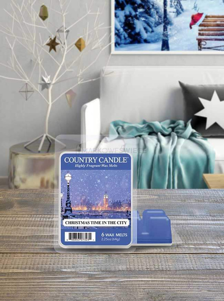 Country Candle Christmas Time In The City Wosk Zapachowy 64g
