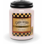 Candleberry Rose Water Duża Świeca Zapachowa 640g