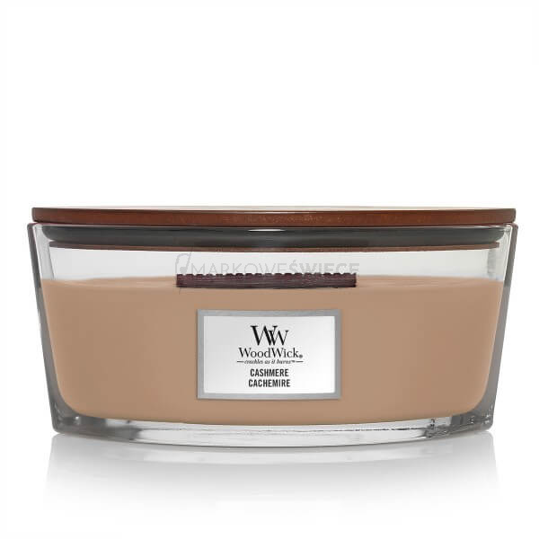 WoodWick Cashmere Świeca Hearthwick 453,5g