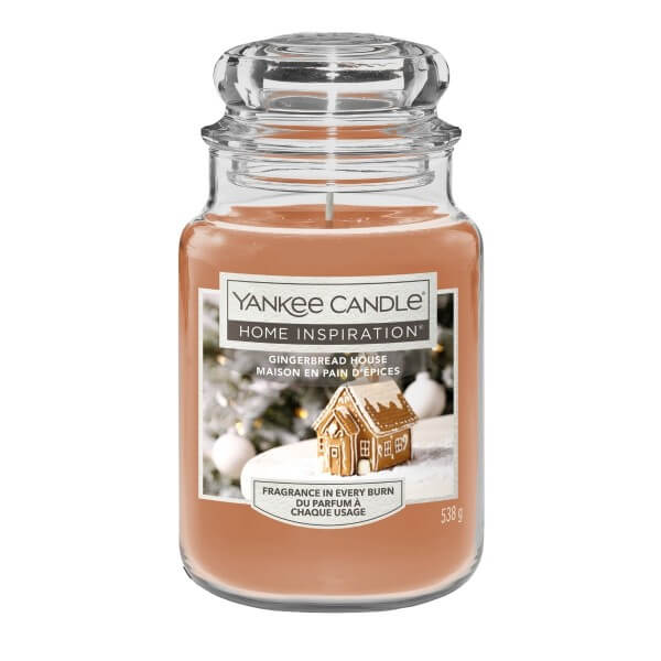 Yankee Candle Gingerbread House Duża Świeca Zapachowa 538g