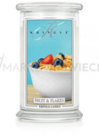 Kringle Candle Fruit & Flakes Duża Świeca Zapachowa 624g