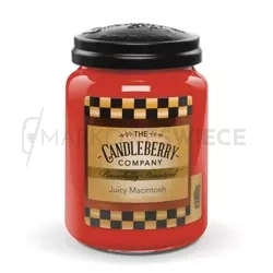 Candleberry Juicy Macintosh Duża Świeca Zapachowa 640g
