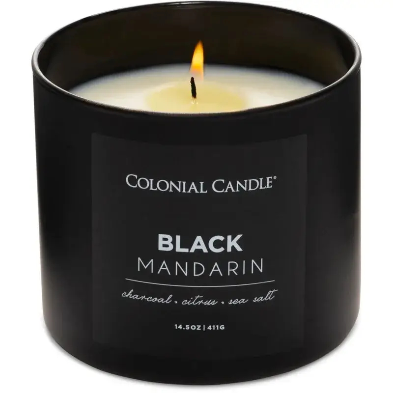 Colonial Candle Black Mandarin Świeca Zapachowa Tumbler 411g