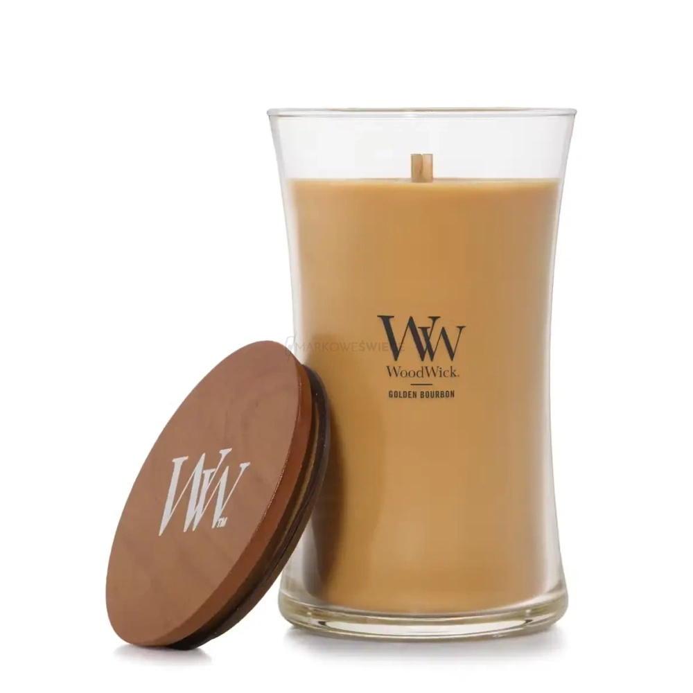 WoodWick Golden Bourbon Duża Świeca Core 609,5g