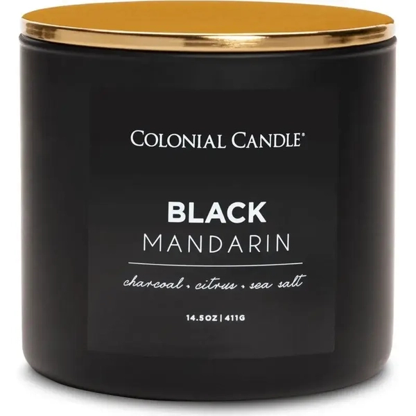 Colonial Candle Black Mandarin Świeca Zapachowa Tumbler 411g