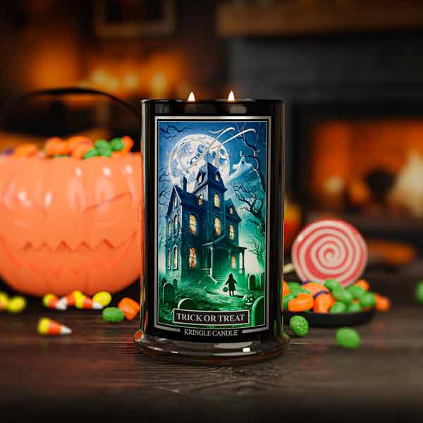 Kringle Candle Trick Or Treat Duża Świeca Zapachowa 624g