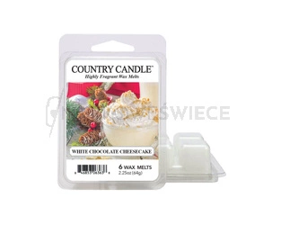 Country Candle White Chocolate Cheesecake Wosk Zapachowy 64g