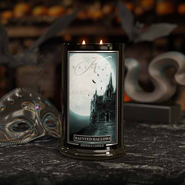 Kringle Candle Haunted Hallows Duża Świeca Zapachowa 624g