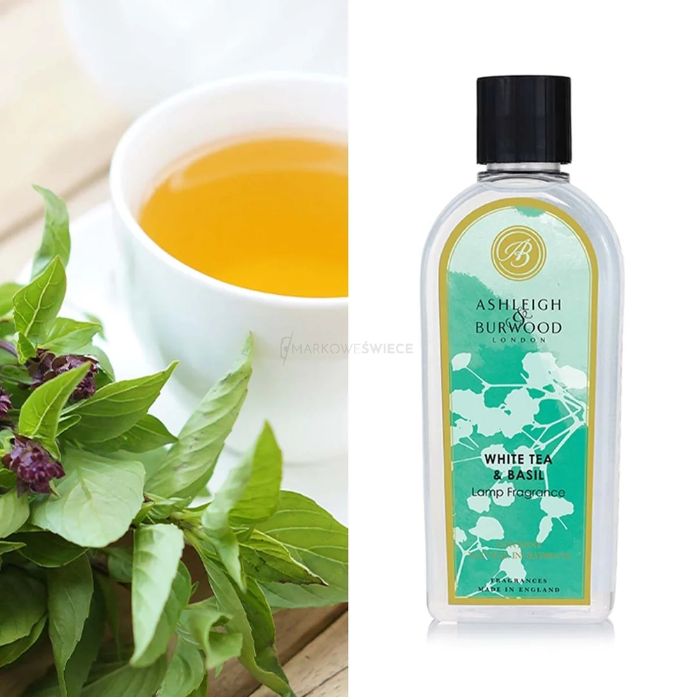 Ashleigh & Burwood Wkład do Lampy Zapachowej White Tea & Basil 500ml