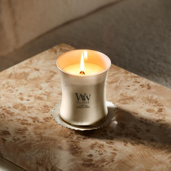 WoodWick Cypress Ore Średnia Świeca 275g