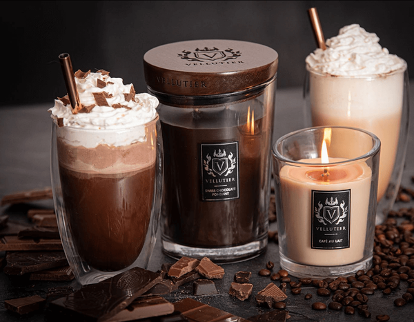 Vellutier Swiss Chocolate Fondant Duża Świeca Zapachowa 515g 