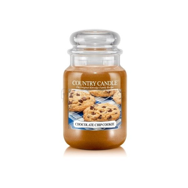 Country Candle Chocolate Chip Cookie Duża Świeca Zapachowa 652g