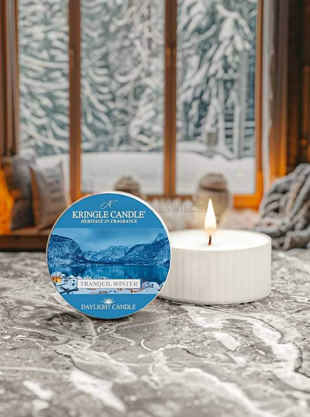 Kringle Candle Tranquil Winter Świeczka Daylight 42g