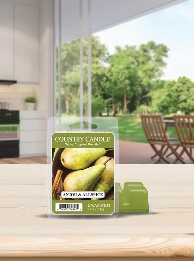 Country Candle Anjou & Allspice Wosk Zapachowy 64g