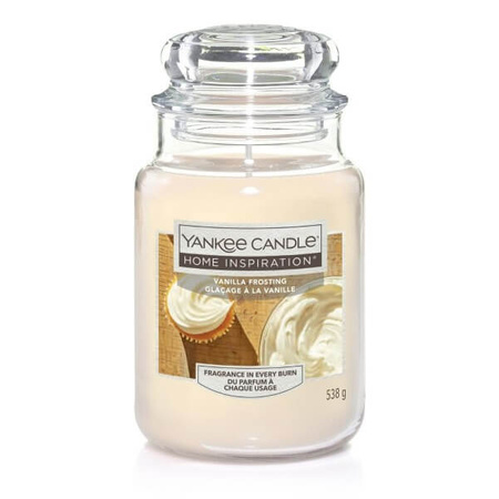 Yankee Candle Vanilla Frosting Duża Świeca Zapachowa 538g