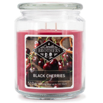 Candle Brothers Black Cherries Duża Świeca Zapachowa 510g